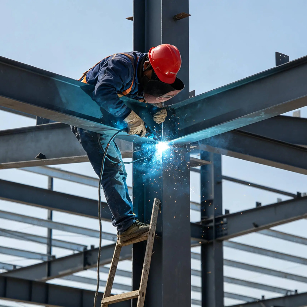 Steel structure products and construction applications